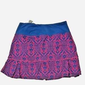 Birdies And Bows Golf Skort Size Small Pleated Athletic Skirt